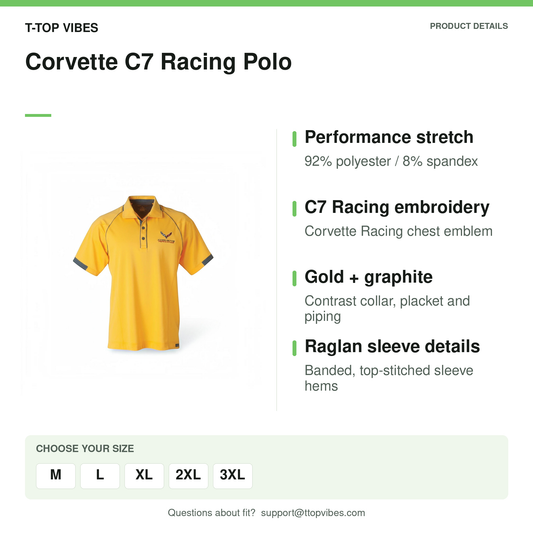 Corvette C7 Racing Polo