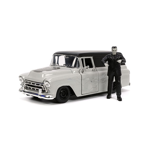 1957 Chevy Suburban Frankenstein 1:24 Diecast Model