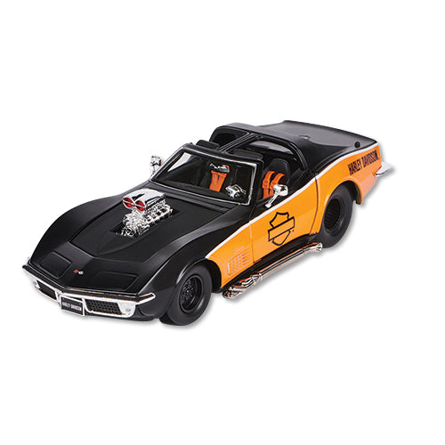 1970 Harley Davidson Corvette 1:24 Diecast Model