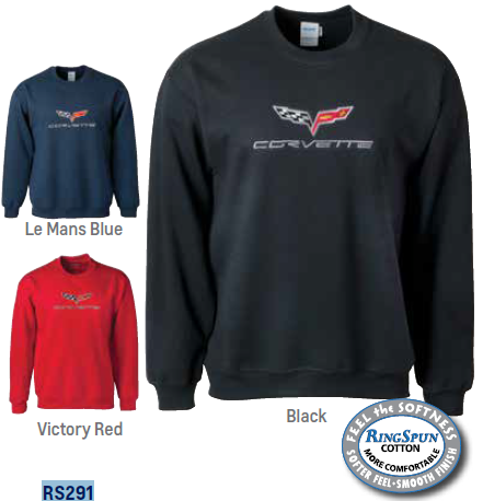 Corvette C6 Crewneck Sweatshirt