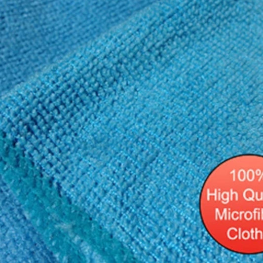 T-Top Vibes blue ultra-plush microfiber detailing cloths for automotive interior and exterior cleaning