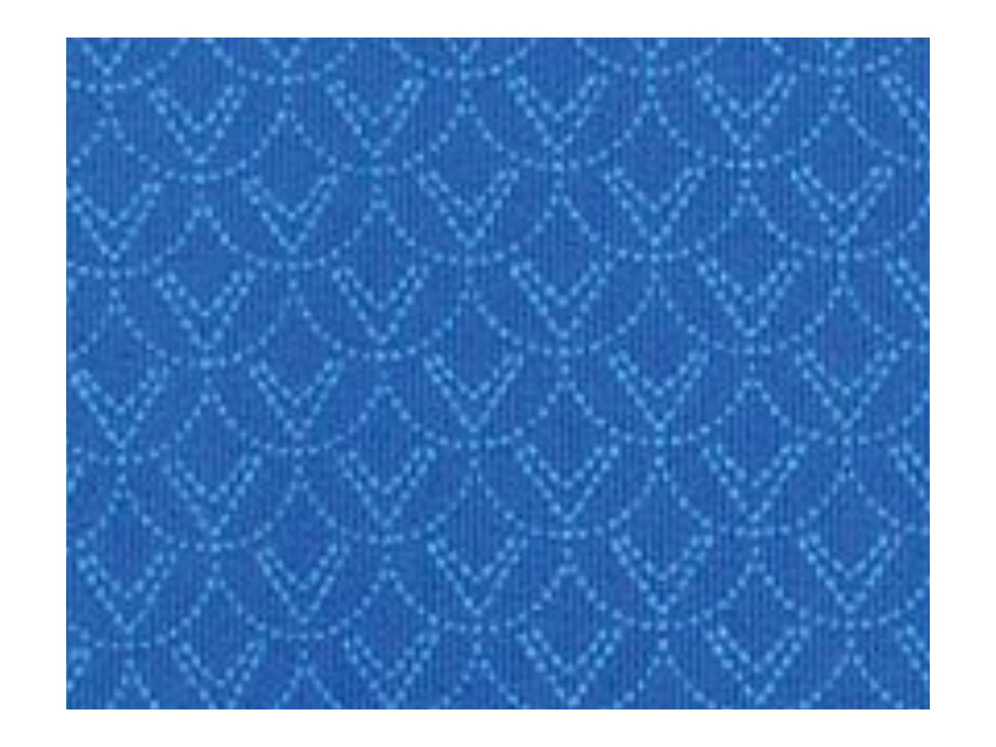 T-Top Vibes blue performance fabric with a subtle dotted geometric pattern from the C8 Corvette Callaway polo