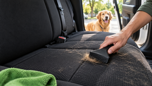 How to Remove Dog Hair from Car Seats and Carpet