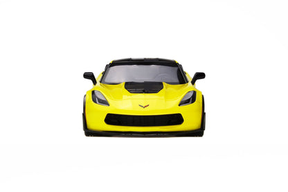 GT Spirit 2016 Chevy Corvette C7-R Z06 Yellow Tintcoat 1:18