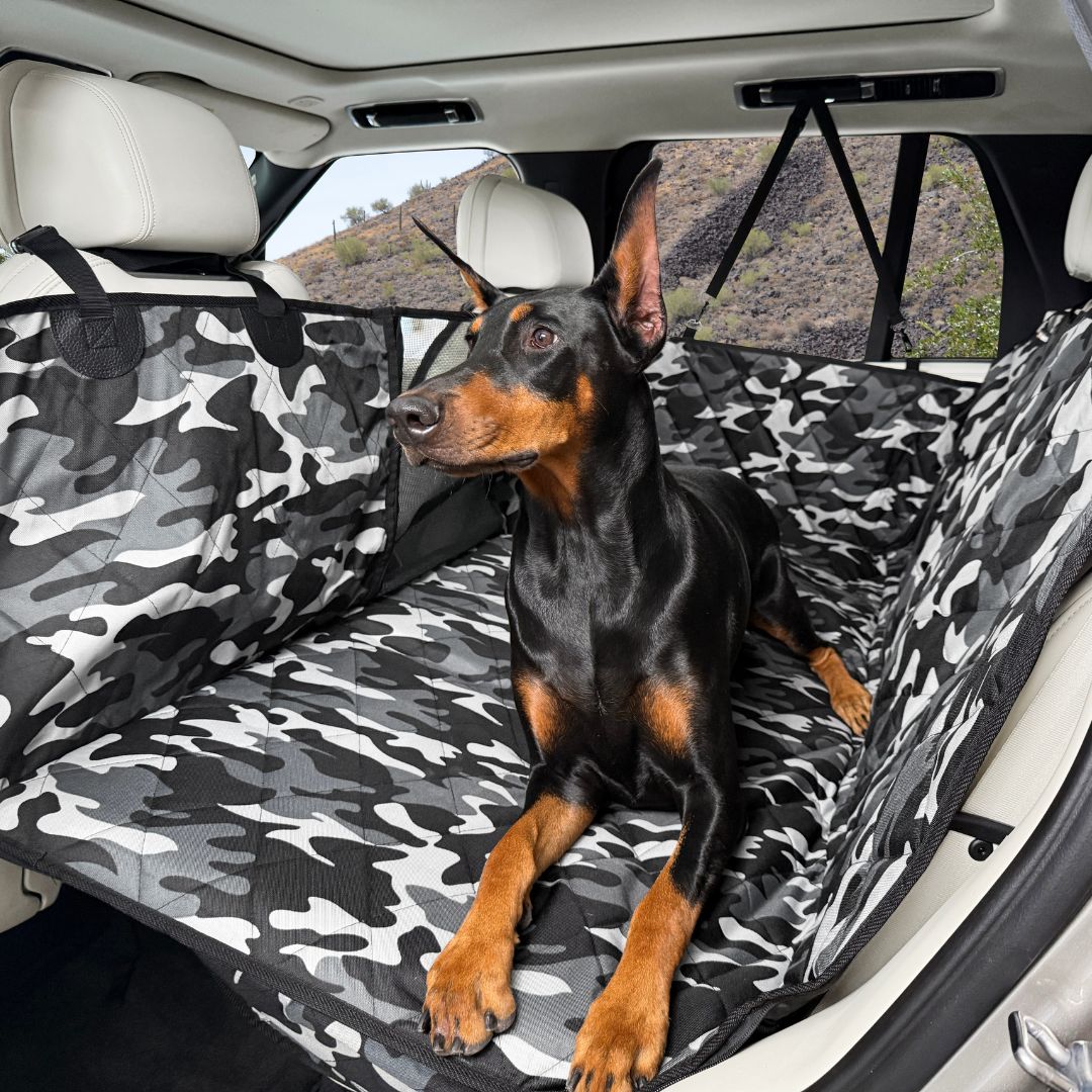 4Knines Hard Bottom Extender Car Seat Cover for Dogs - Regular