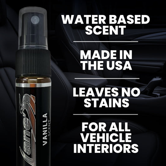 Vanilla Smell Car Air Freshener Spray – Odor Eliminator for Autos