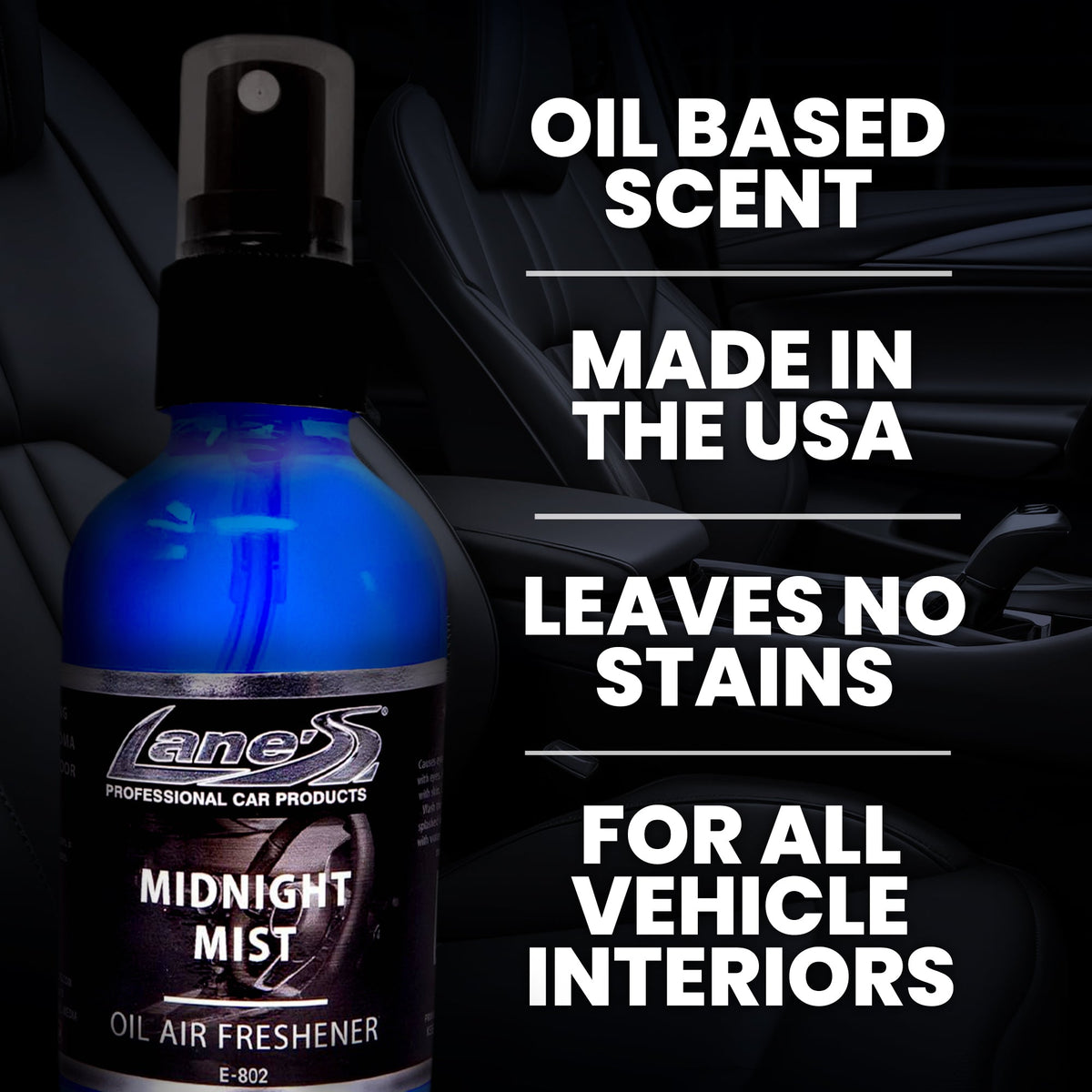 Midnight Mist Car Air Freshener - Oil Base