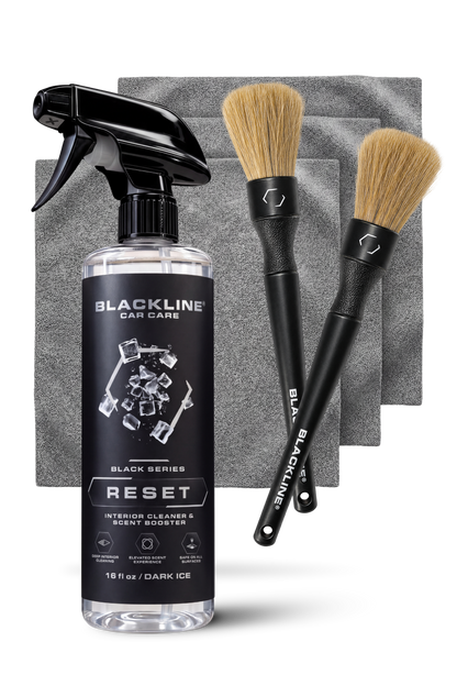 BLACKLINE® BOAR'S HAIR BRUSH SET