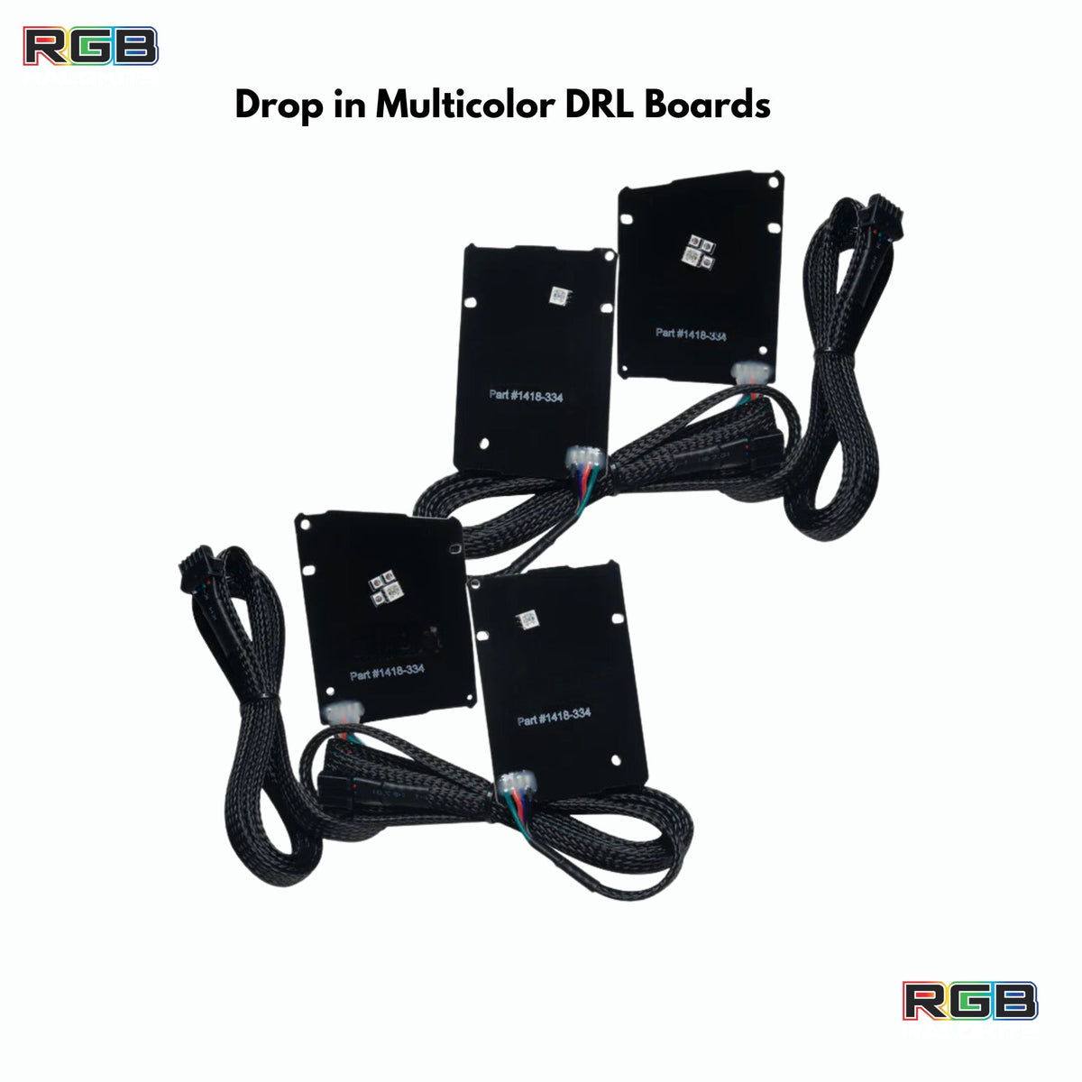 Chevrolet Camaro LS/LT RGBW DRL Boards (2019-2023)