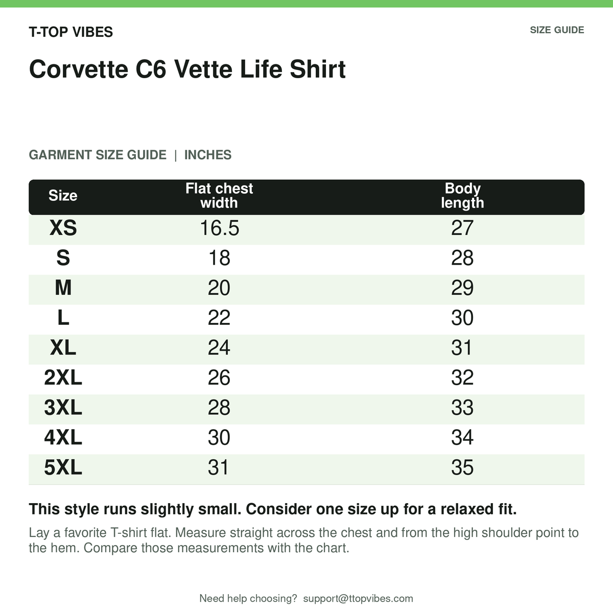 Corvette C6 Vette Life Shirt