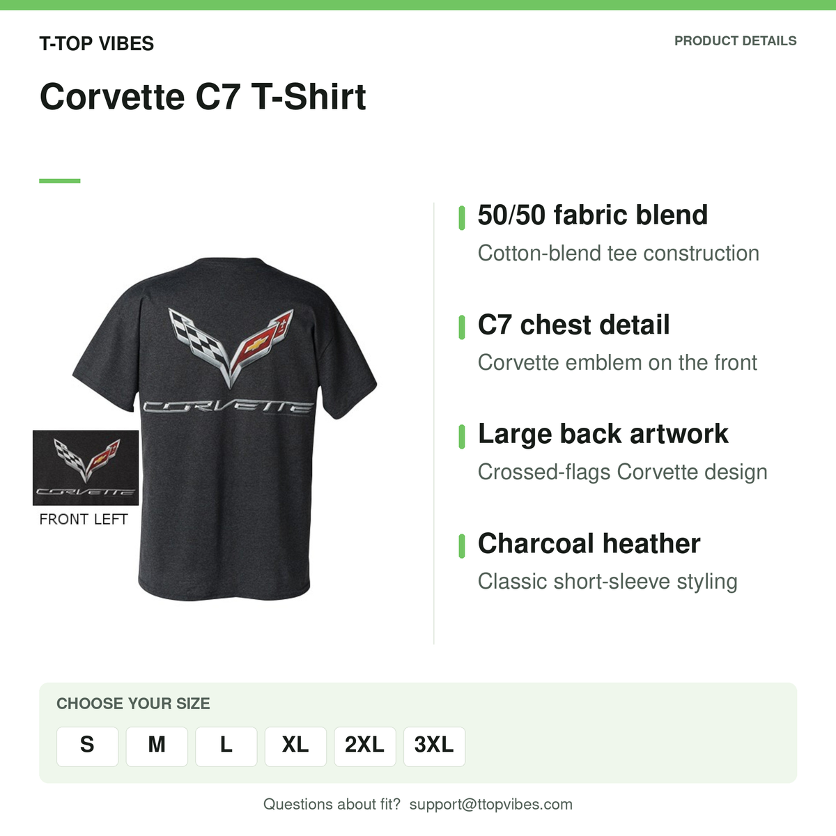 Corvette C7 T-Shirt