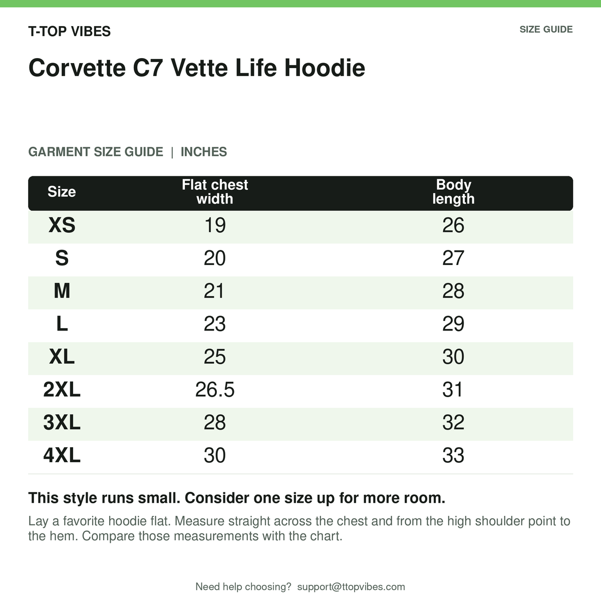 Corvette C7 Vette Life Hoodie