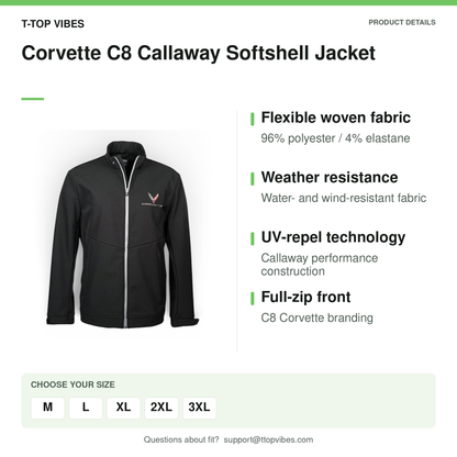 Corvette C8 Callaway Softshell Jacket