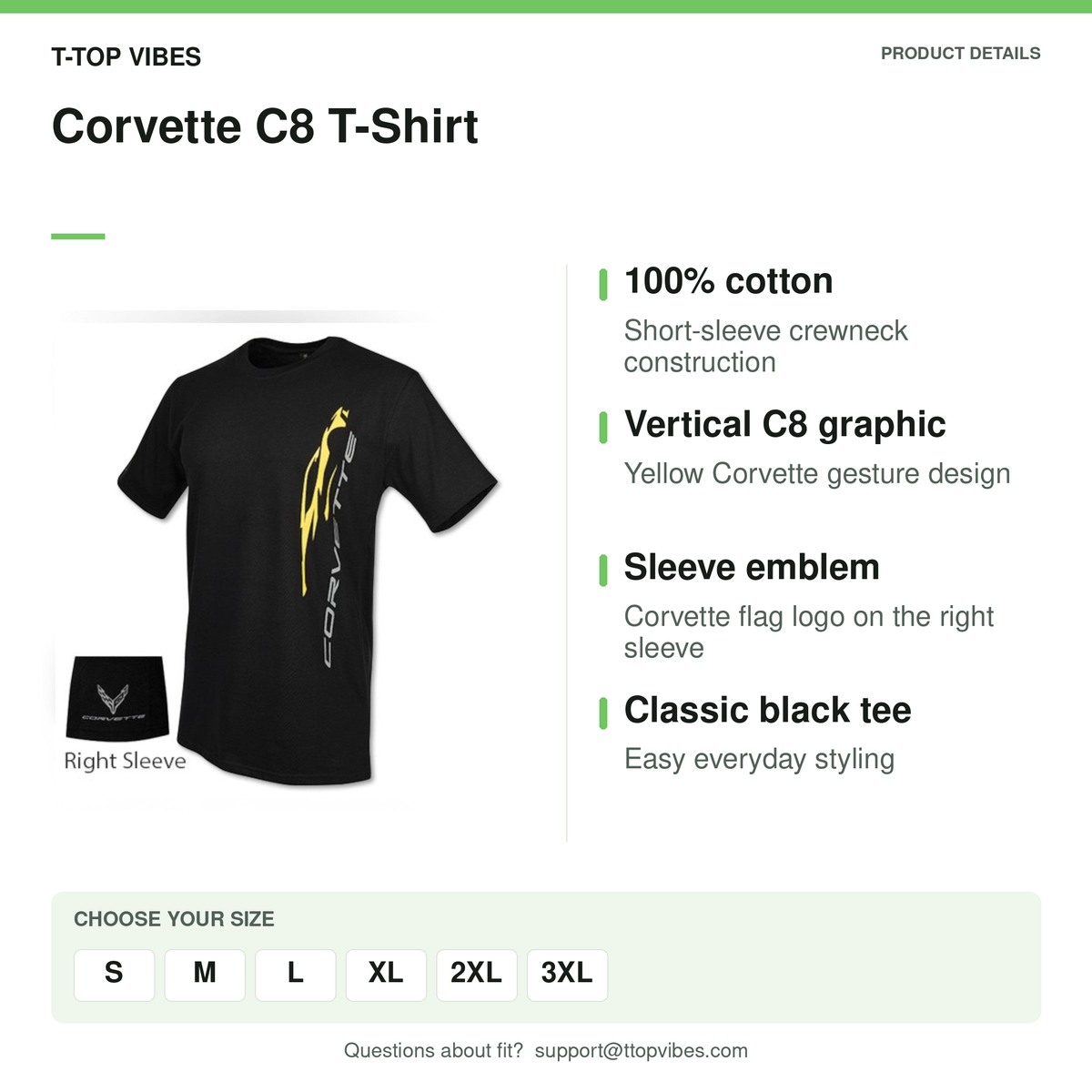 Corvette C8 T-Shirt