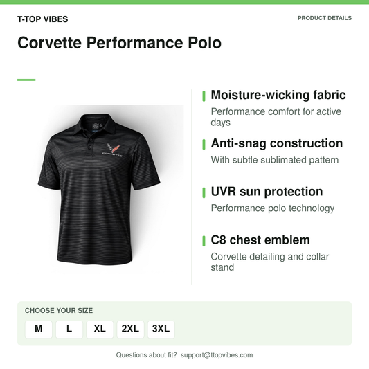 Corvette Performance Polo