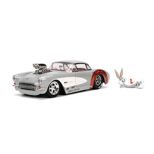 1957 Chevy Corvette Bugs Bunny 1:24 Diecast Model Car