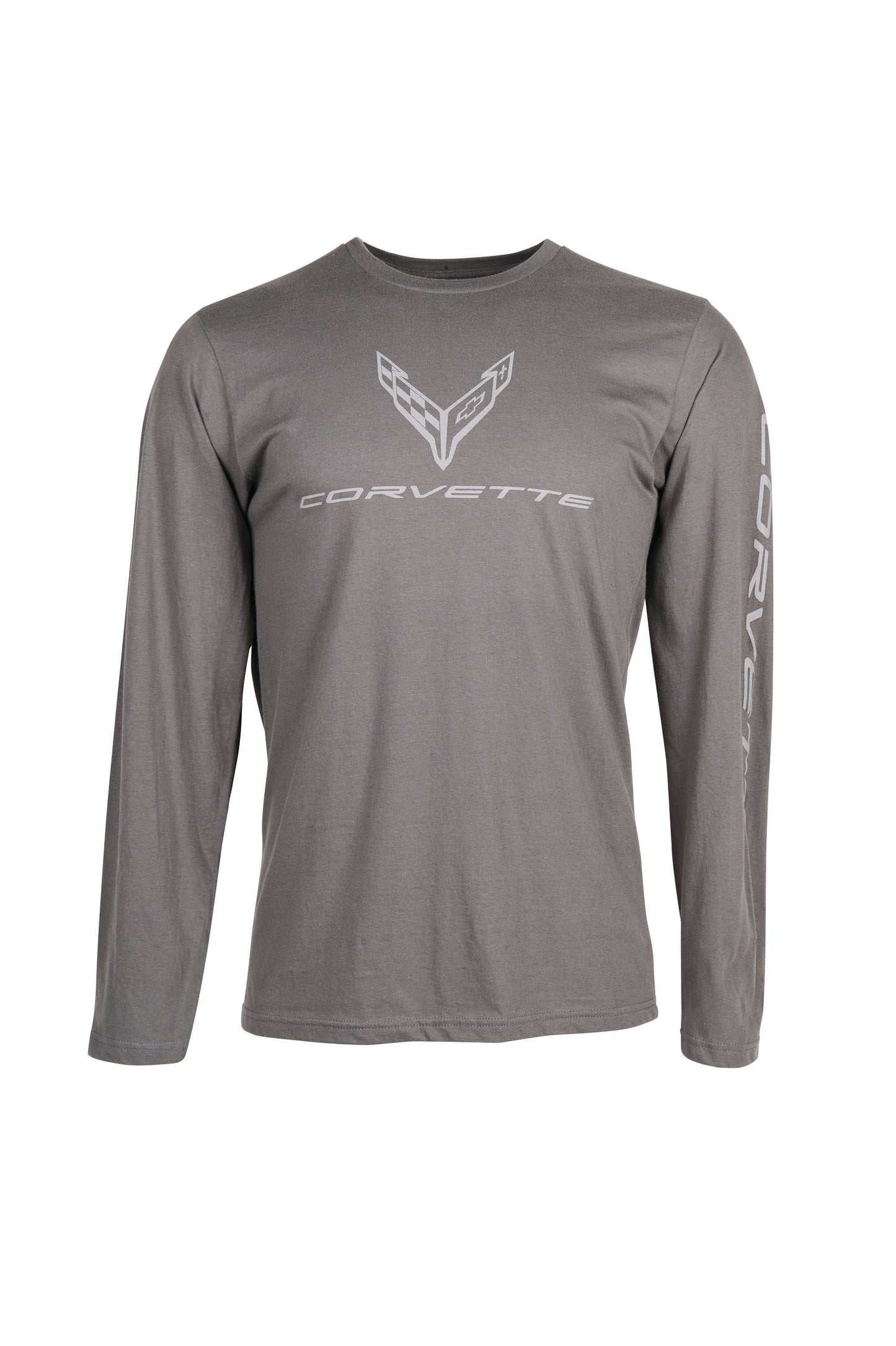 Corvette C8 Logo Long-Sleeve T-Shirt