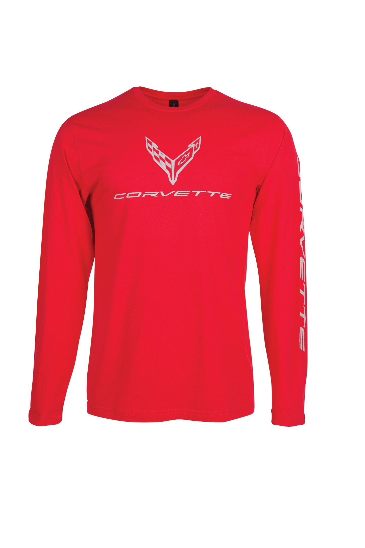 Corvette C8 Logo Long-Sleeve T-Shirt