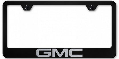 GMC Stainless License Plate Frame