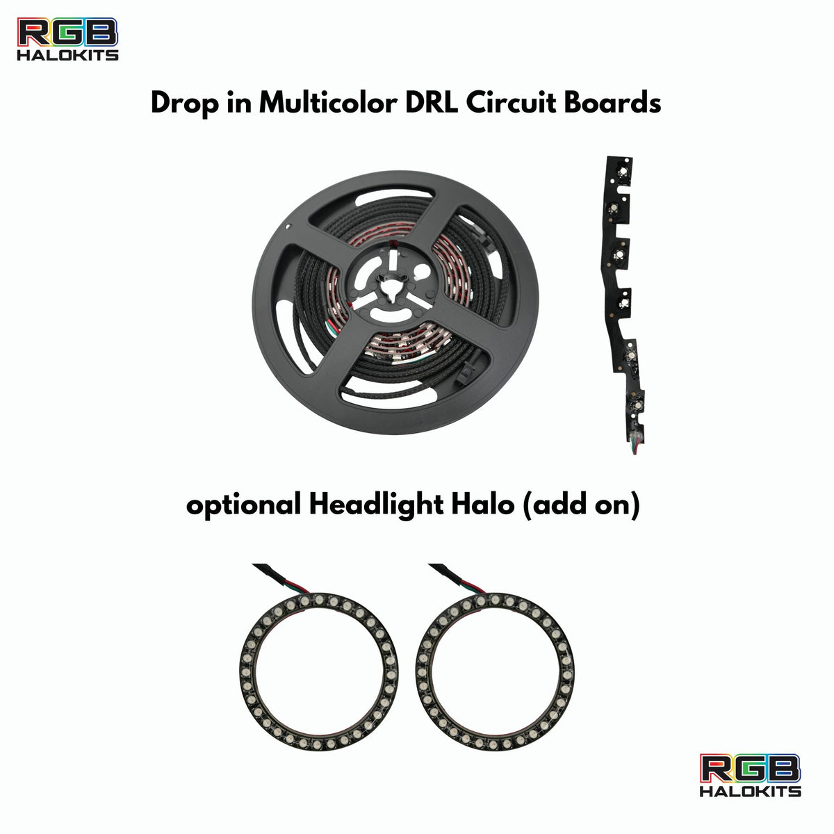 Hyundai Elantra Multicolor Flow Series DRL Boards (2021-2023)