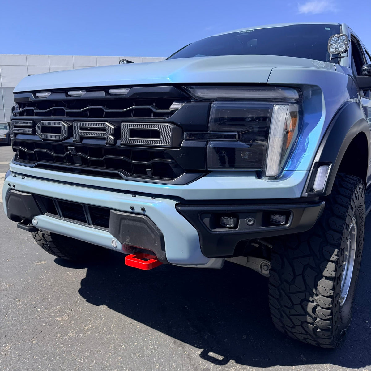 2024-2026 Ford F-150 Raptor Big-D Tow Hooks | Aluminum Recovery Hooks