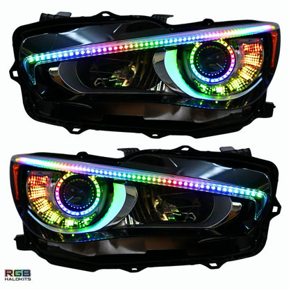 Infiniti Q50 Multicolor Flow DRL Boards (2014-2024)