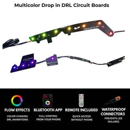 Jeep Grand Cherokee Multicolor DRL Boards (2014-2021)