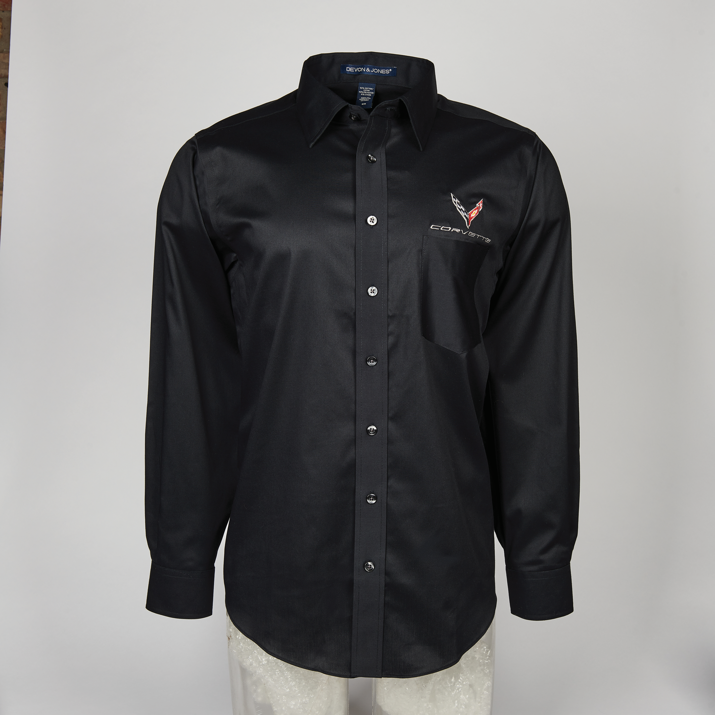 Men’s C8 Corvette Cotton Twill Dress Shirt