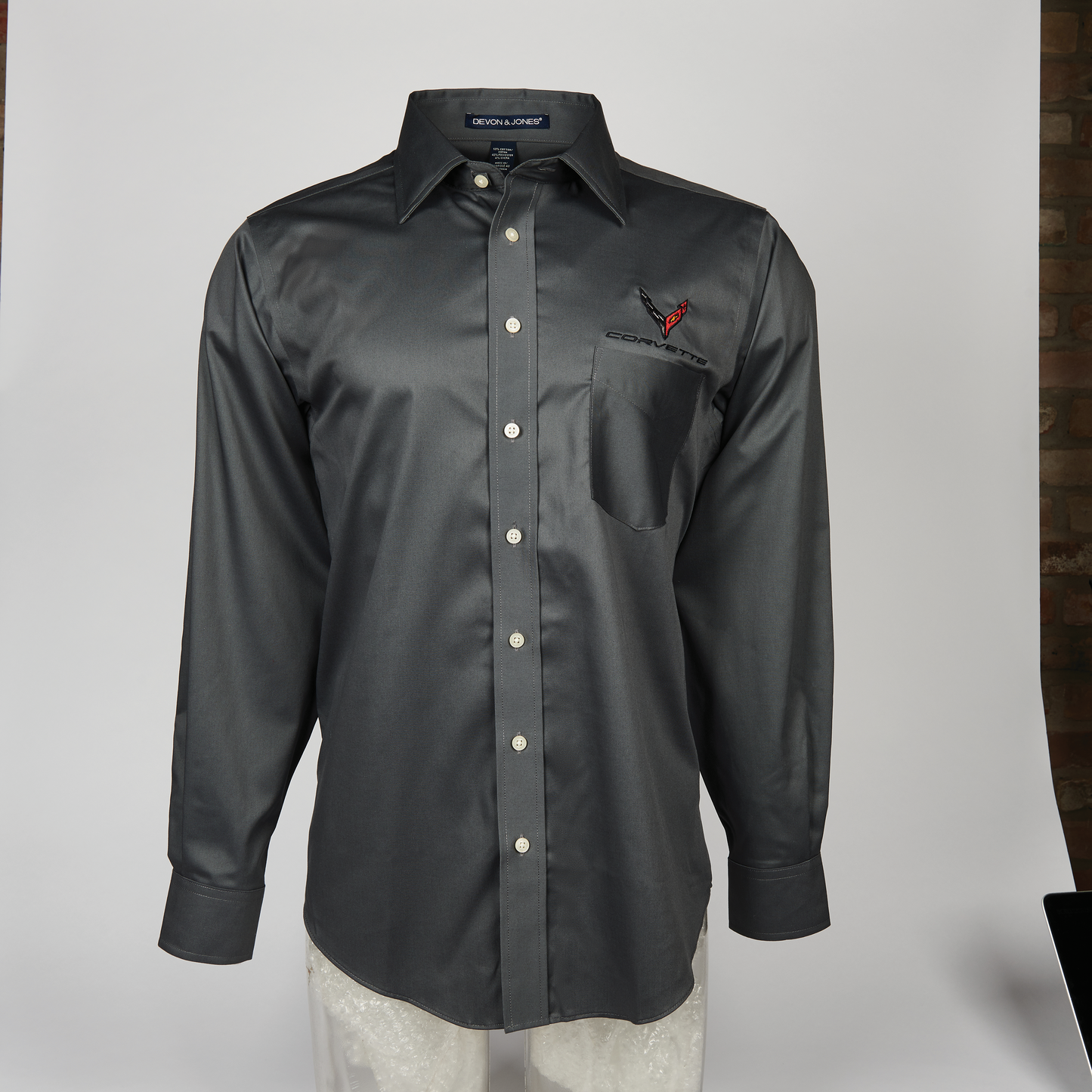 Men’s C8 Corvette Cotton Twill Dress Shirt