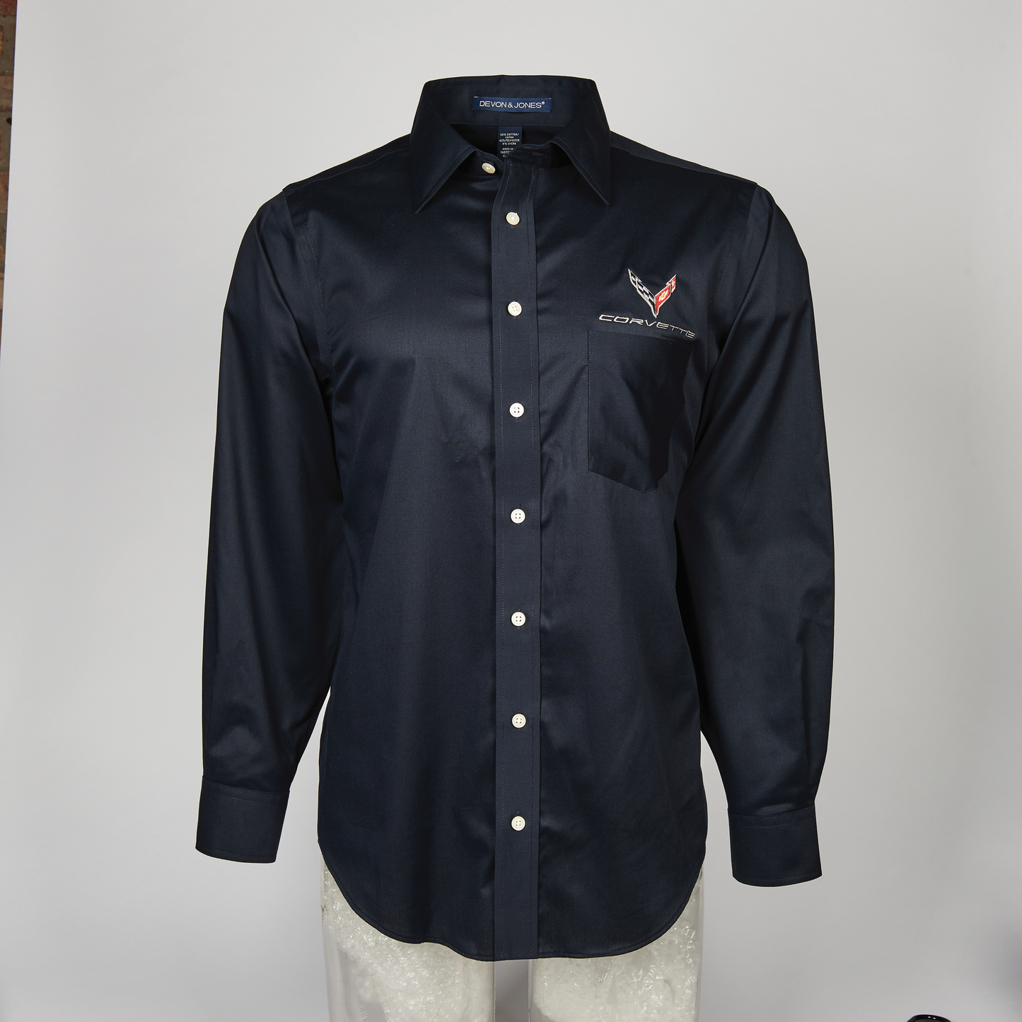 Men’s C8 Corvette Cotton Twill Dress Shirt