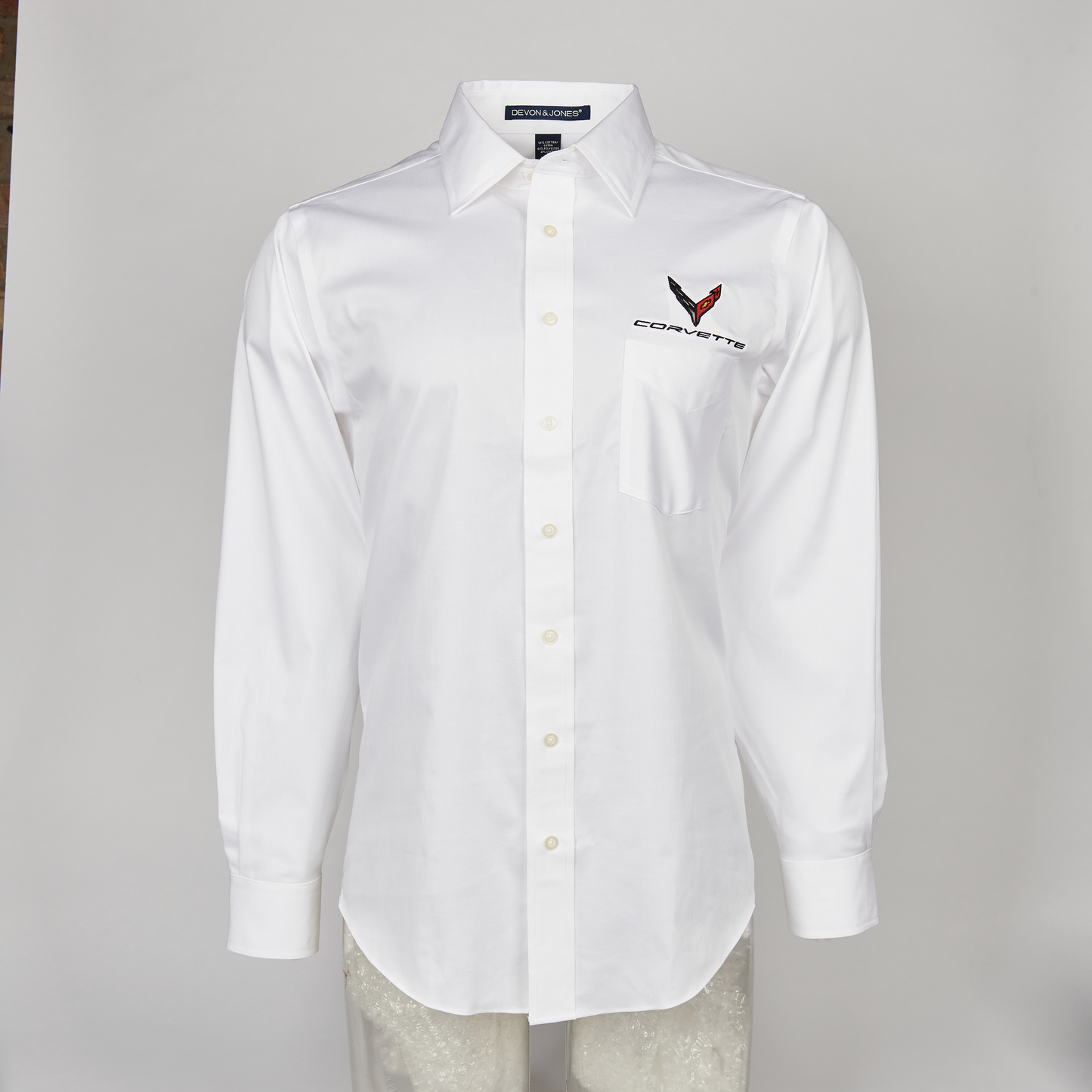 Men’s C8 Corvette Cotton Twill Dress Shirt