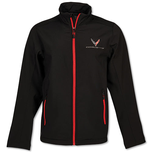 Corvette C8 Men’s Matrix Soft Shell Jacket