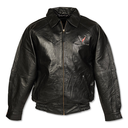 Corvette C8 Lambskin Leather Jacket