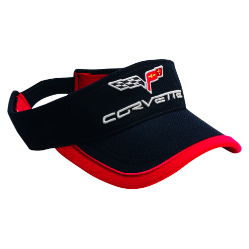 Corvette C6 Piqué Mesh Embroidered Visor