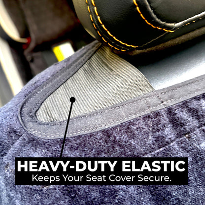 Pontiac Black Car Seat Cover Towel