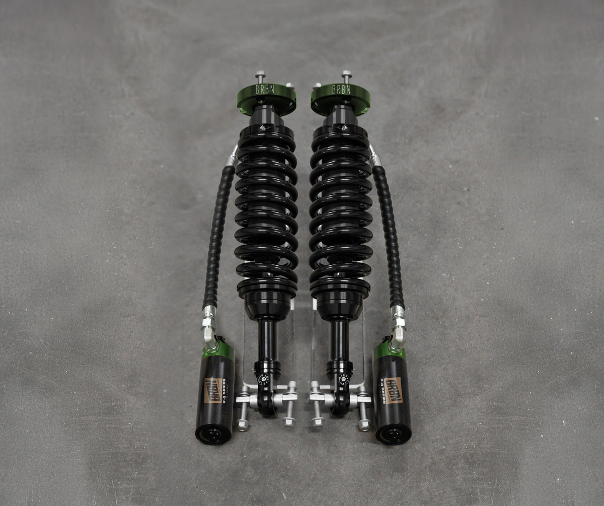 BRBN 2.8 HD Series 3-Way Adjustable Front Coilover Kit For Ford Bronco