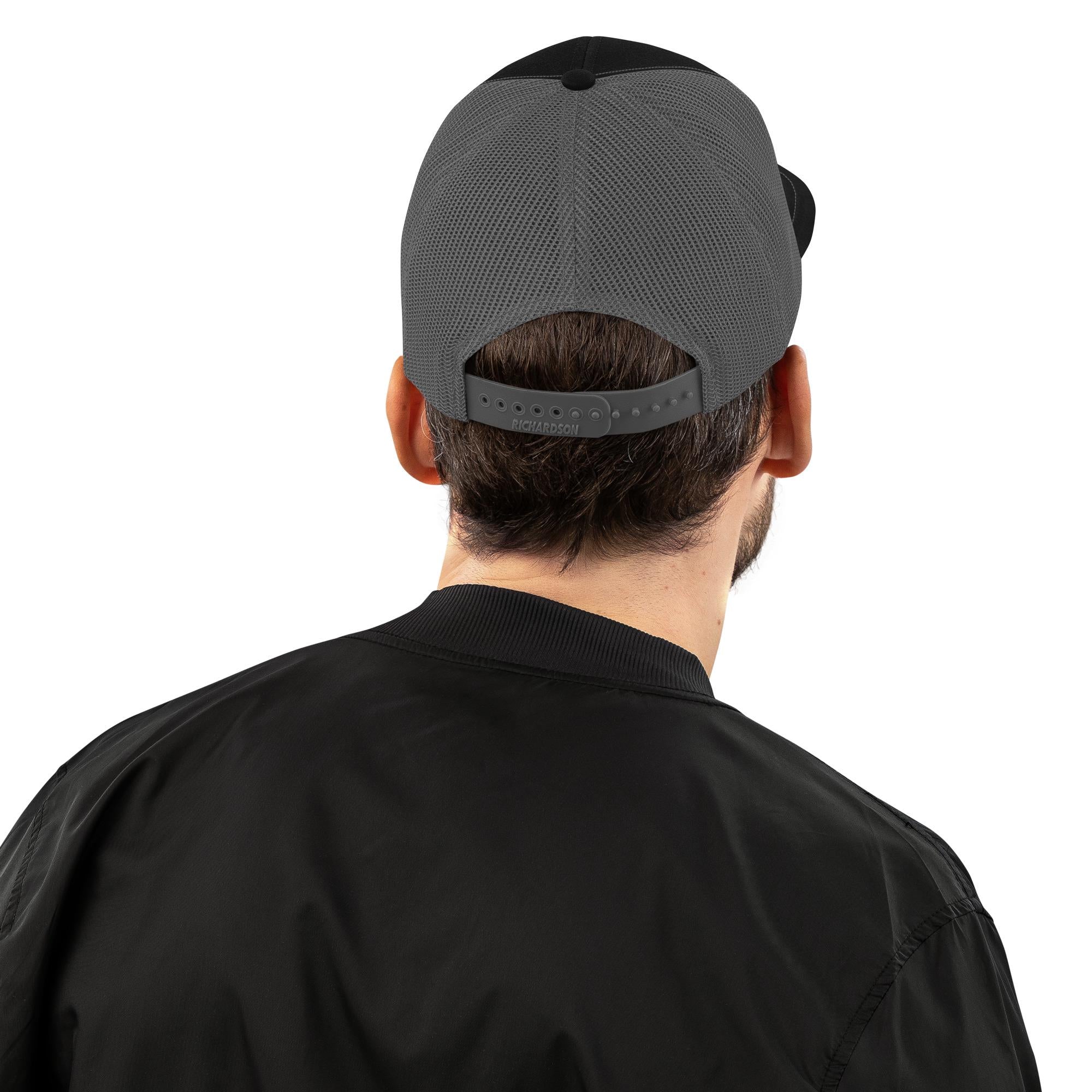 T-Top Vibes Trucker Cap Black & Gray | Car Culture Hat with Gold Font | F-Body Trans Am Camaro Mustang Firebird Cap | Car Enthusiast Gift