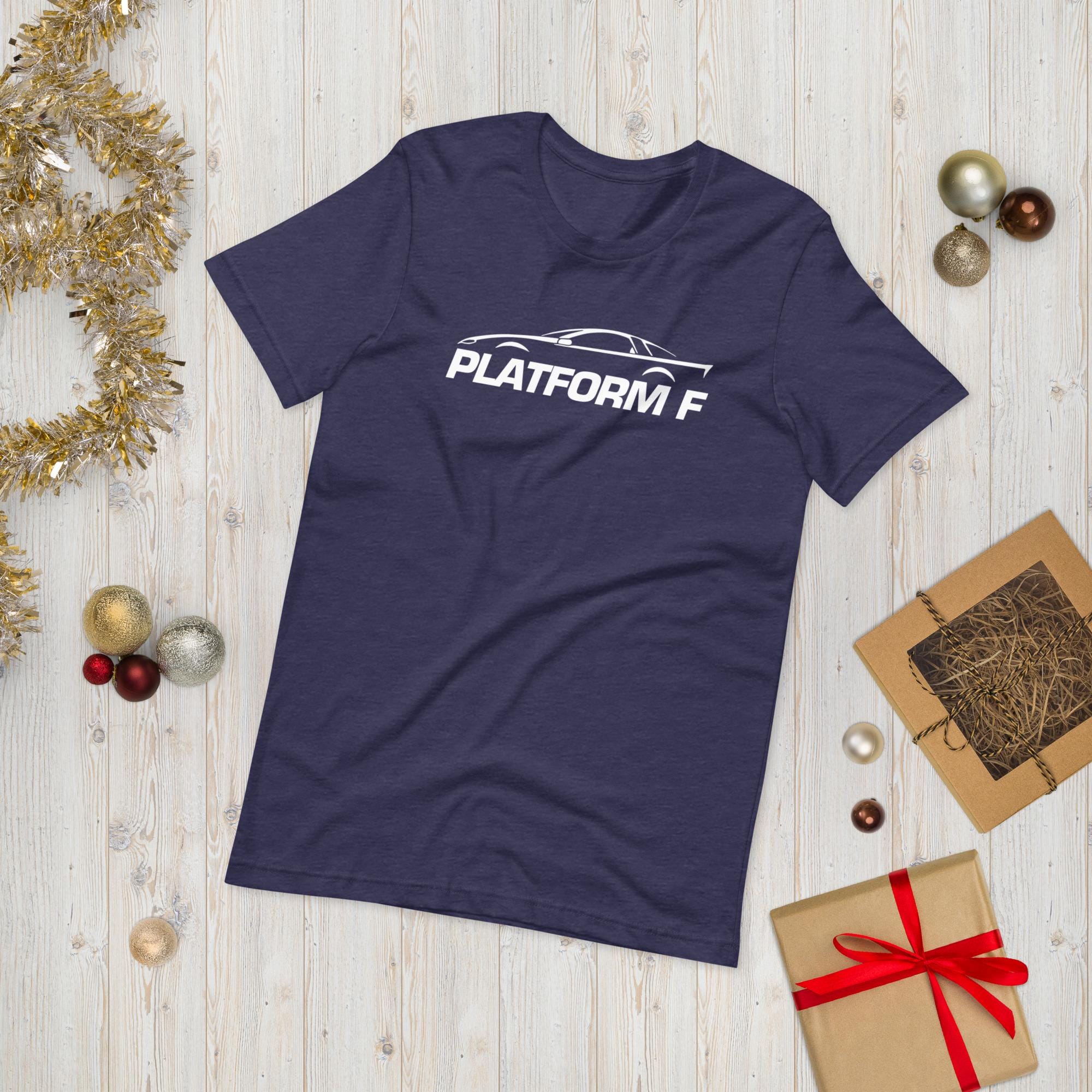 Platform F Camaro T-Shirt | F-Body Car Enthusiast Tee | 4th Gen LS1 Muscle Car Shirt | Car Guy Christmas Gift Car Culture Apparel