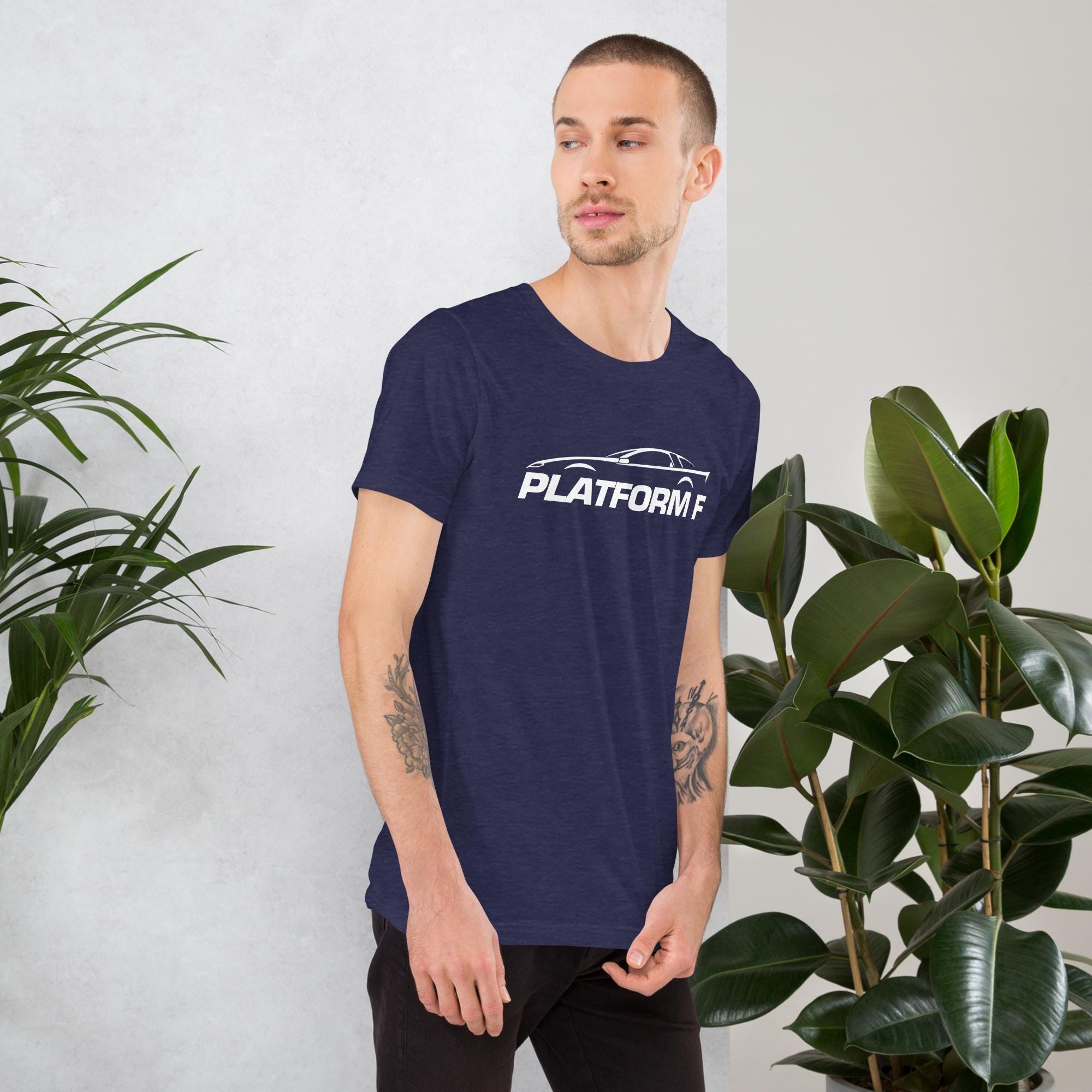 Platform F Camaro T-Shirt | F-Body Car Enthusiast Tee | 4th Gen LS1 Muscle Car Shirt | Car Guy Christmas Gift Car Culture Apparel