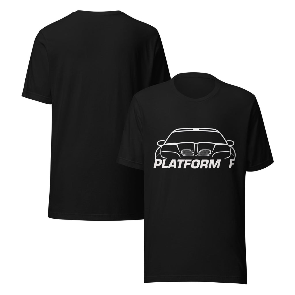WS6 Platform F T-Shirt | Camaro Trans Am Firebird F-Body Muscle Car Shirt | Car Guy Christmas Gift | Car Enthusiast Holiday Apparel