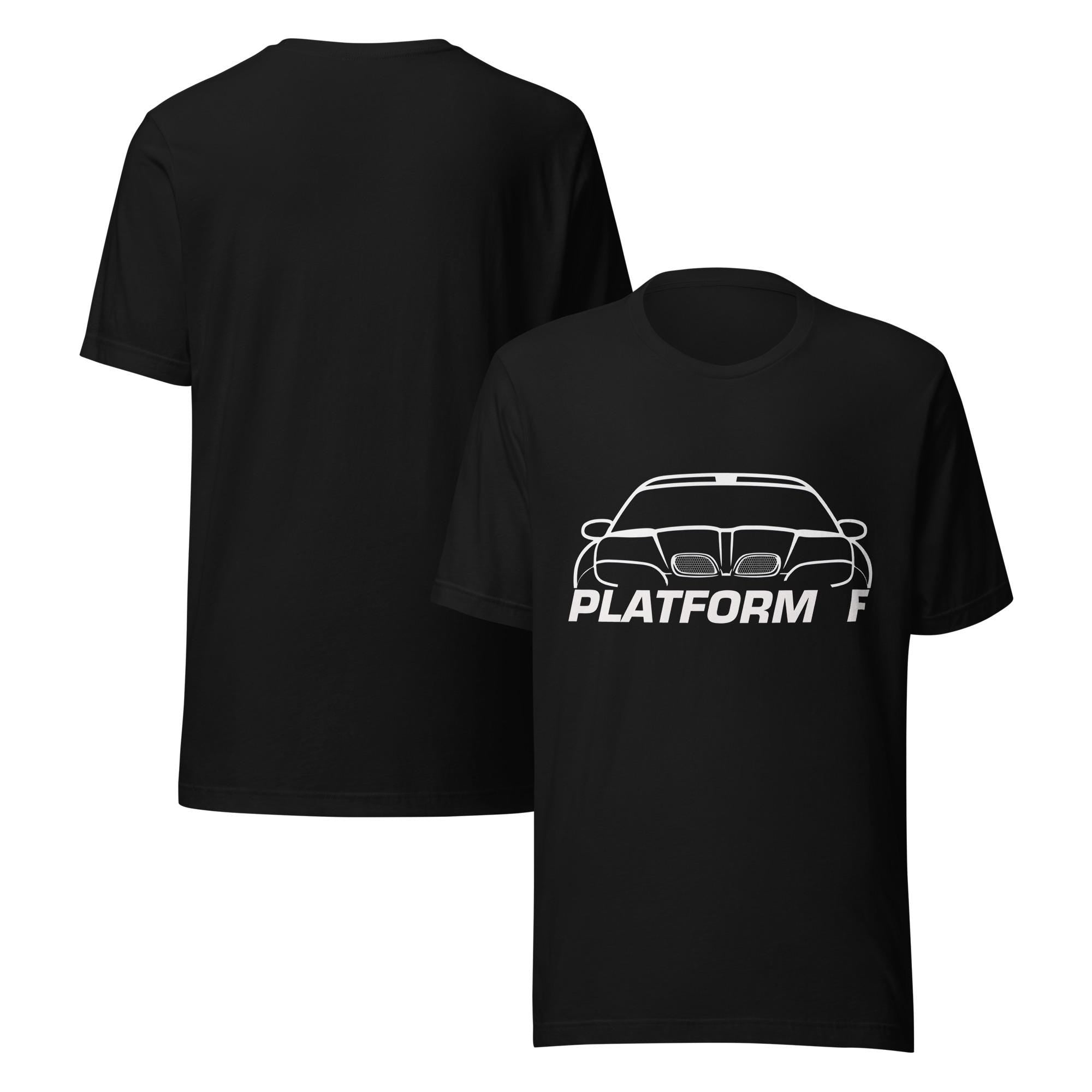 WS6 Platform F T-Shirt | Camaro Trans Am Firebird F-Body Muscle Car Shirt | Car Guy Christmas Gift | Car Enthusiast Holiday Apparel