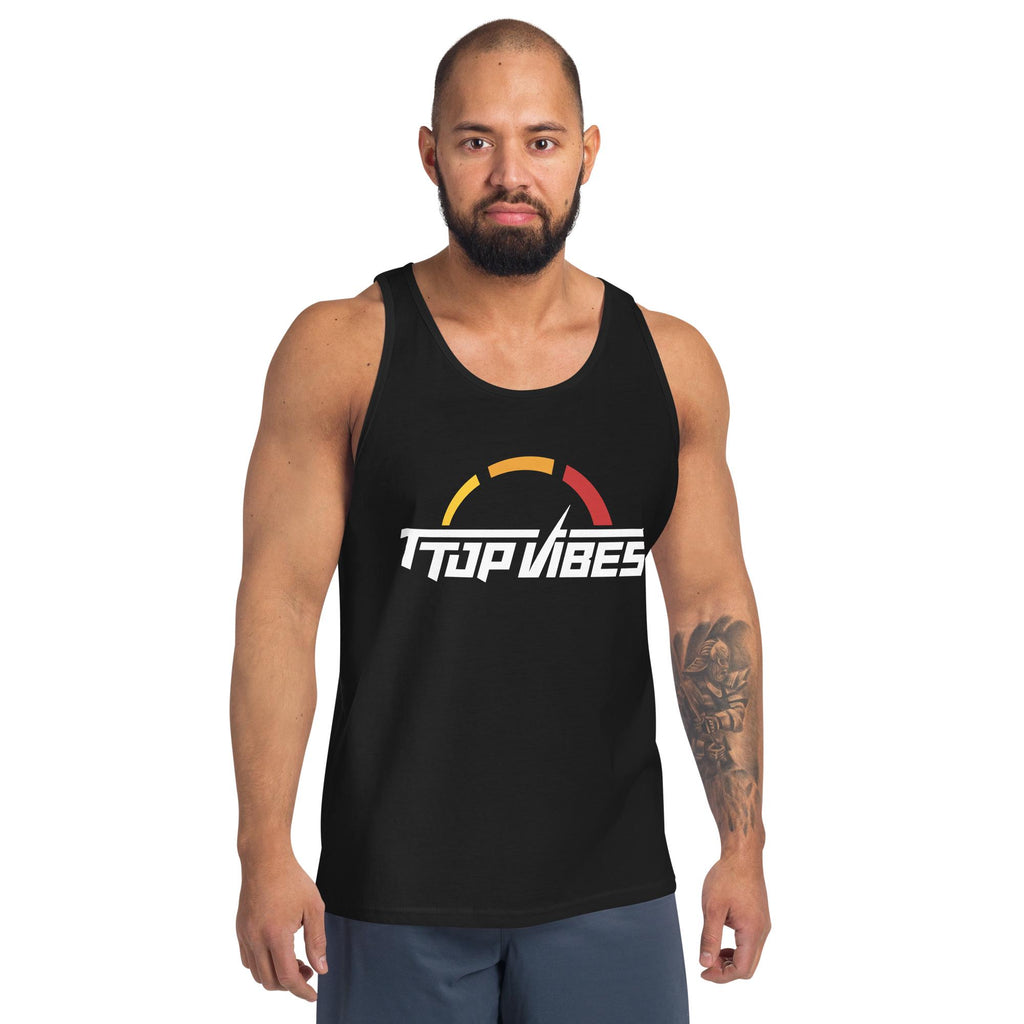 T-Top Vibes Logo Tank Top | Car Culture Tank | F-Body Trans Am Camaro Firebird Mustang Muscle Car Shirt | Car Enthusiast Gift | Car Guy Gift