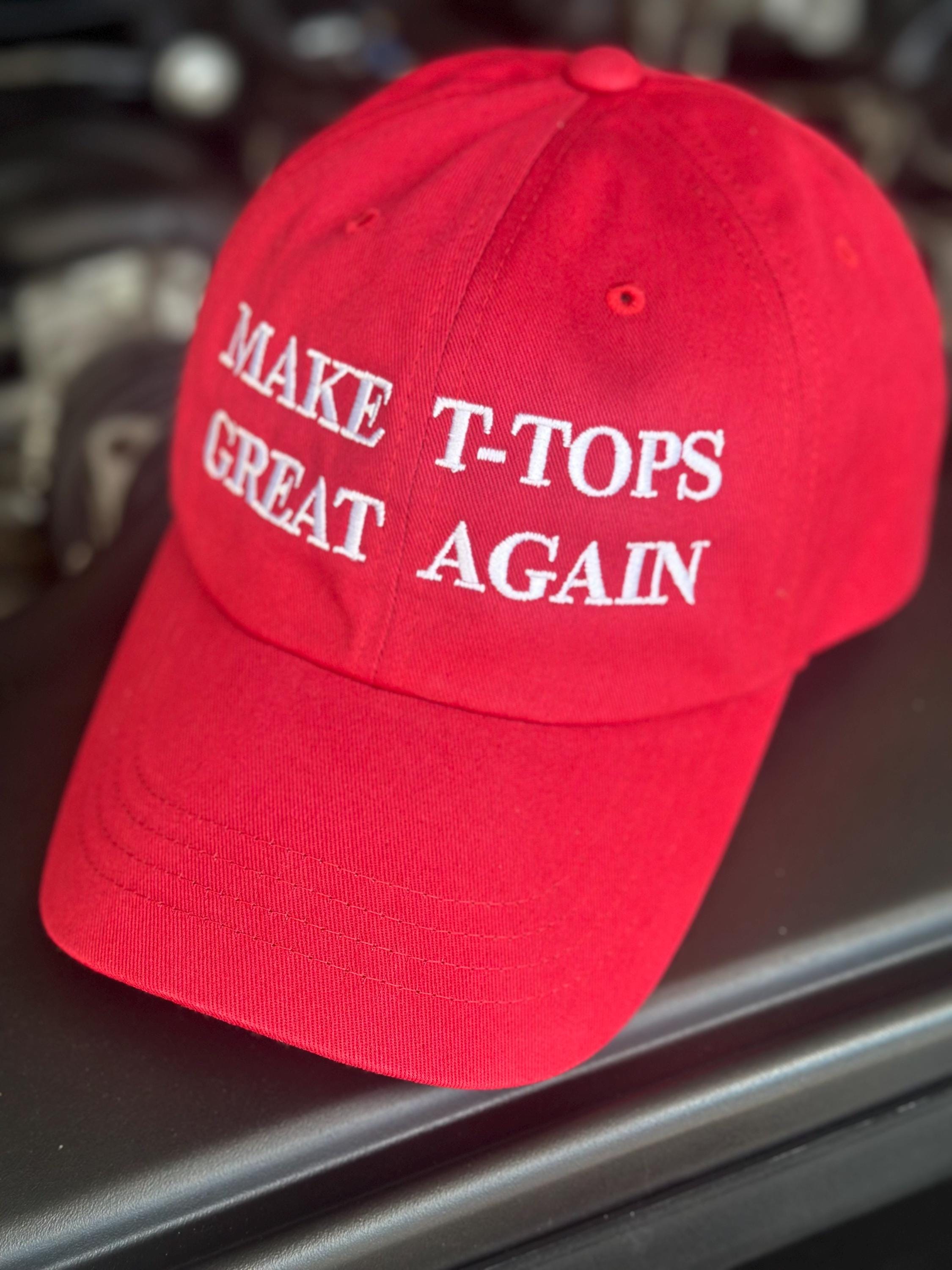 Embroidered T-Tops Car Culture Dad Hat