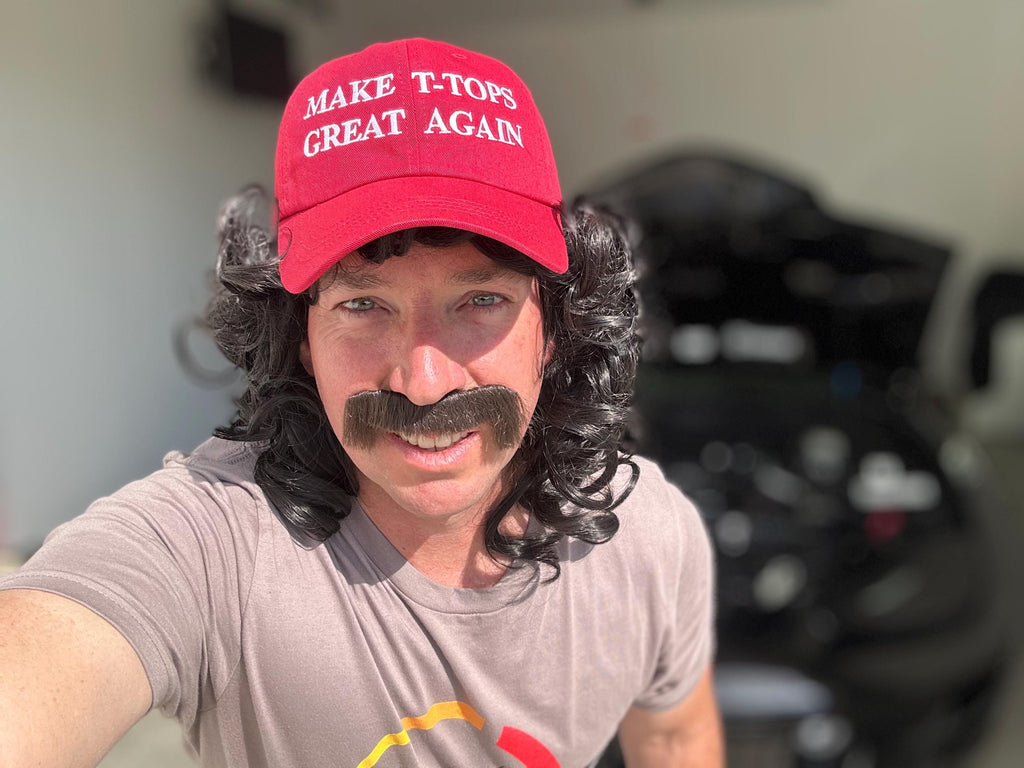 Embroidered T-Tops Car Culture Dad Hat