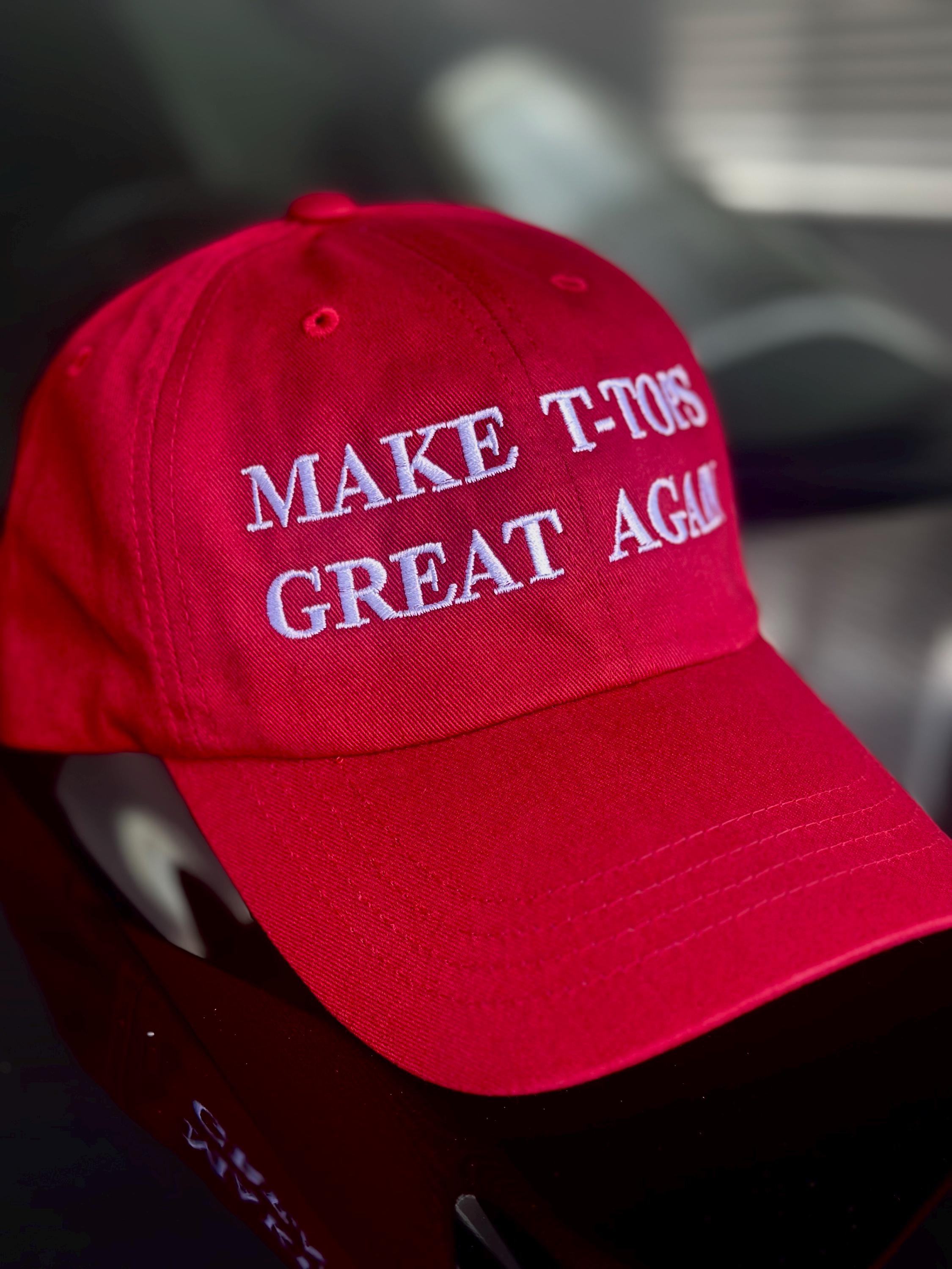 Embroidered T-Tops Car Culture Dad Hat