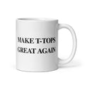 White glossy mug