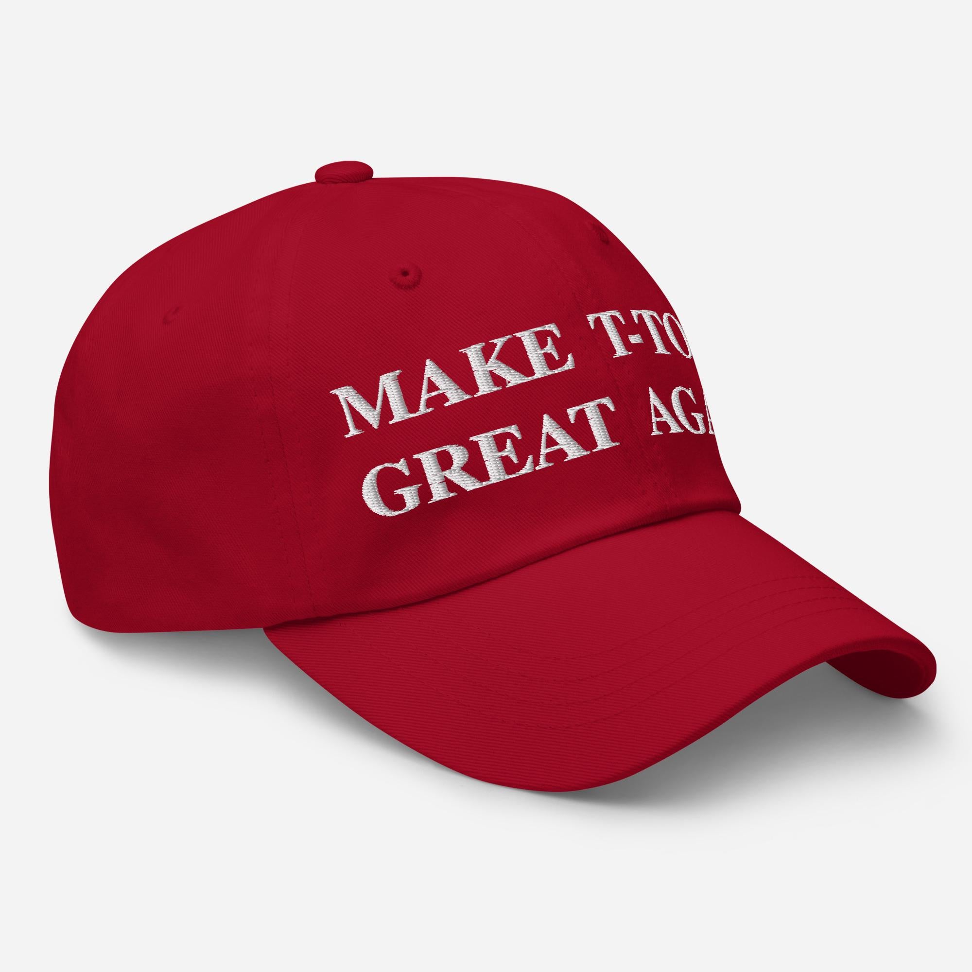 Make T-Tops Great Again Hat | Car Culture Dad Cap | F-Body Trans Am Camaro Firebird Cap | Car Enthusiast Gift