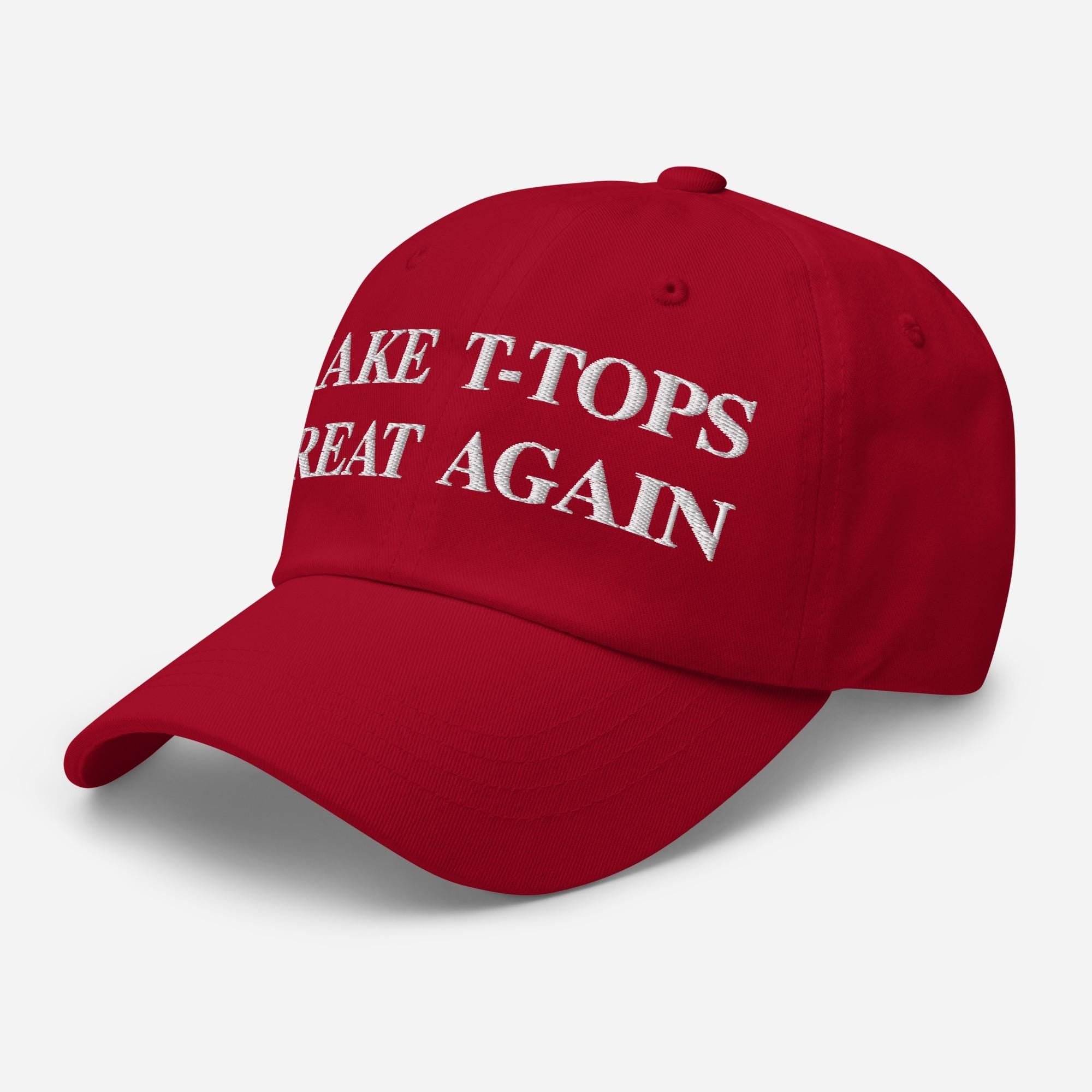 Make T-Tops Great Again Hat | Car Culture Dad Cap | F-Body Trans Am Camaro Firebird Cap | Car Enthusiast Gift