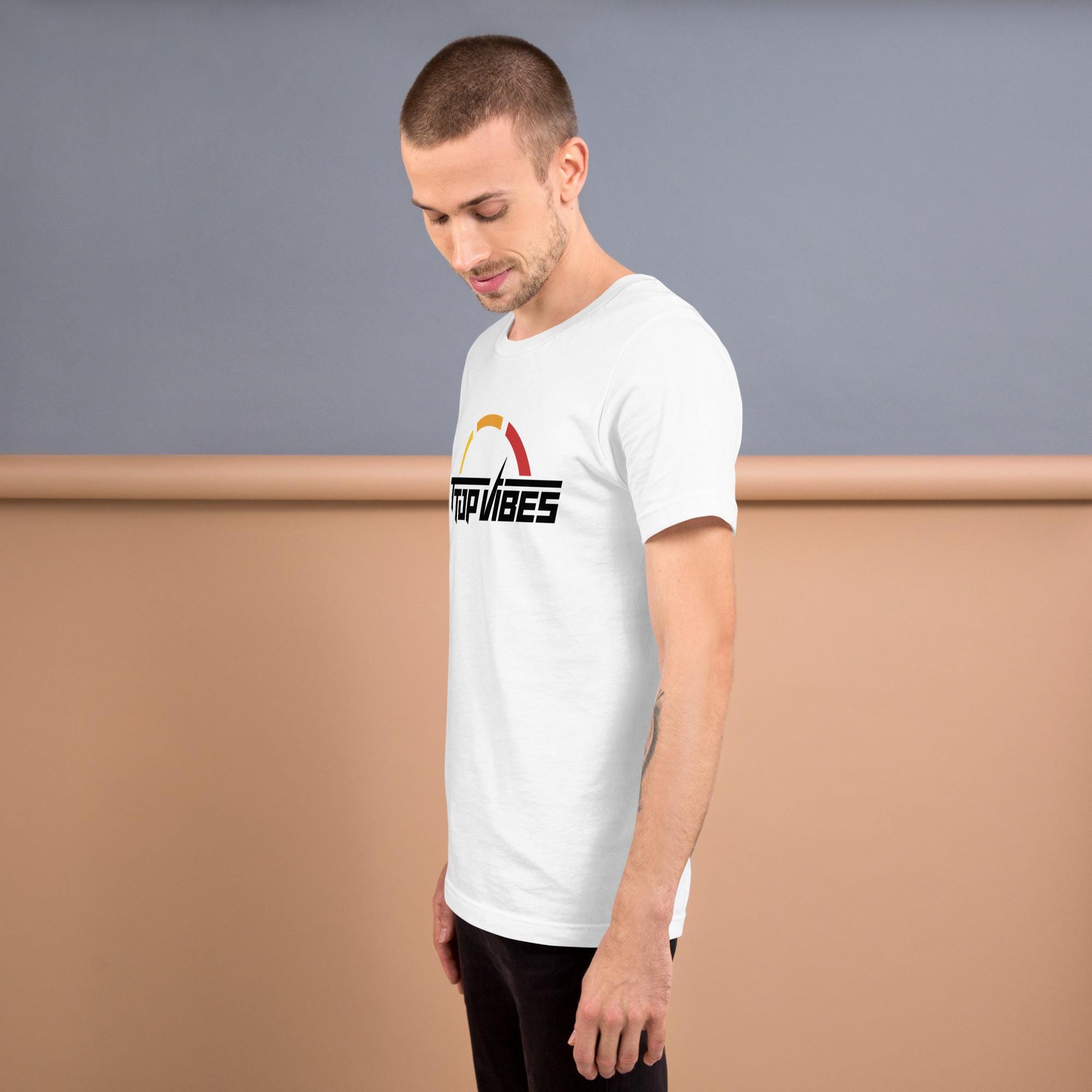 T-Top Vibes Logo T-Shirt | Car Enthusiast Shirt | Camaro Mustang Trans Am Firebird F-Body Muscle Car Gift | Car Culture Apparel
