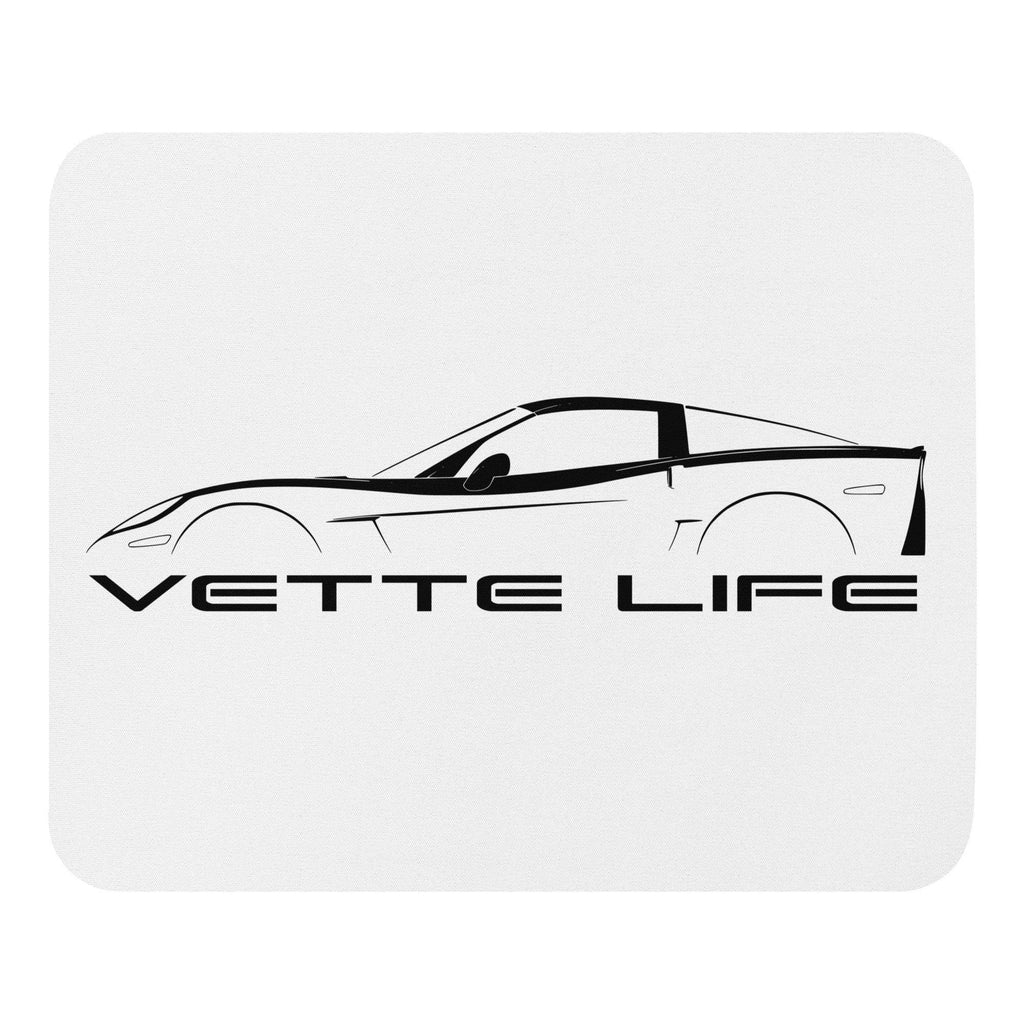 Corvette Mouse Pad | Chevy Corvette Desk Mat | Car Guy Gift, Corvette Lover Decor, Racing Mouse Pad